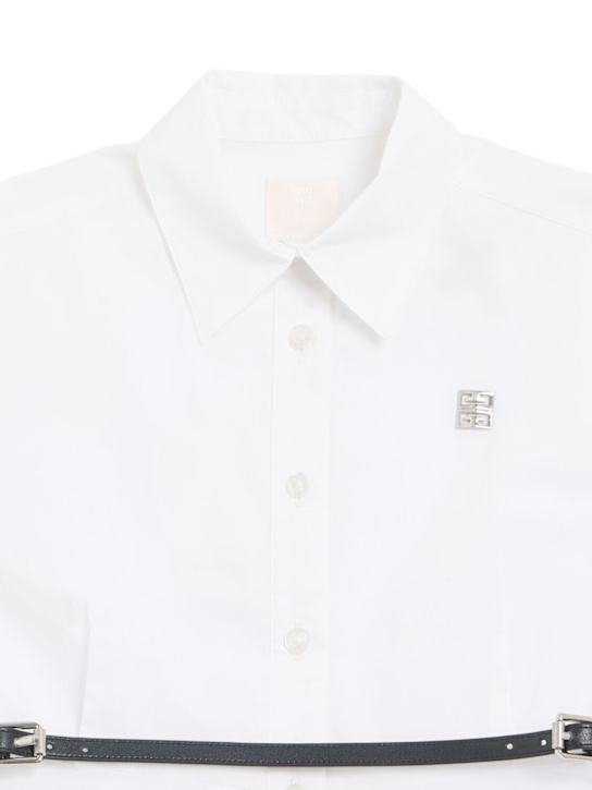 Givenchy: Vestito in popeline di cotone - kids-girls_1 | Luisa Via Roma