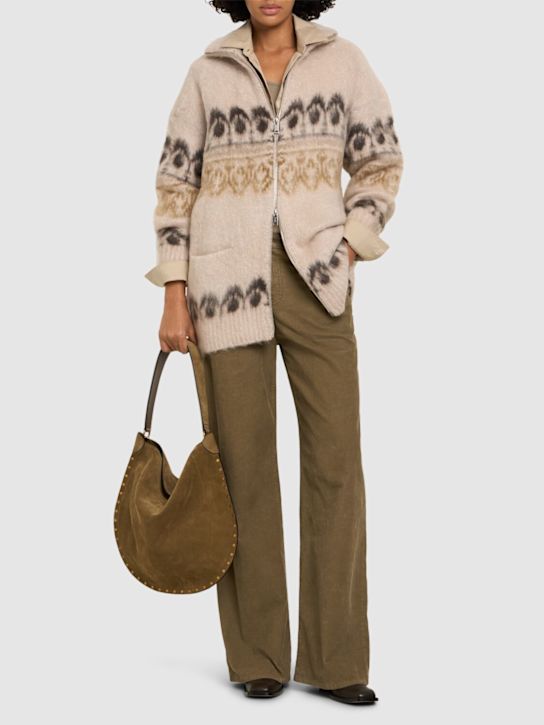 Marant Etoile: Strickjacke aus Wollmischgewebe „Deloris“ - women_1 | Luisa Via Roma