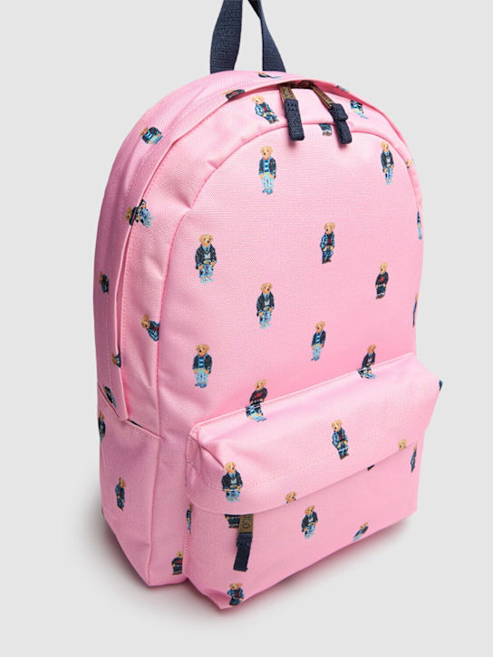 Polo Ralph Lauren: Zaino Oxford in poliestere con logo - kids-boys_1 | Luisa Via Roma