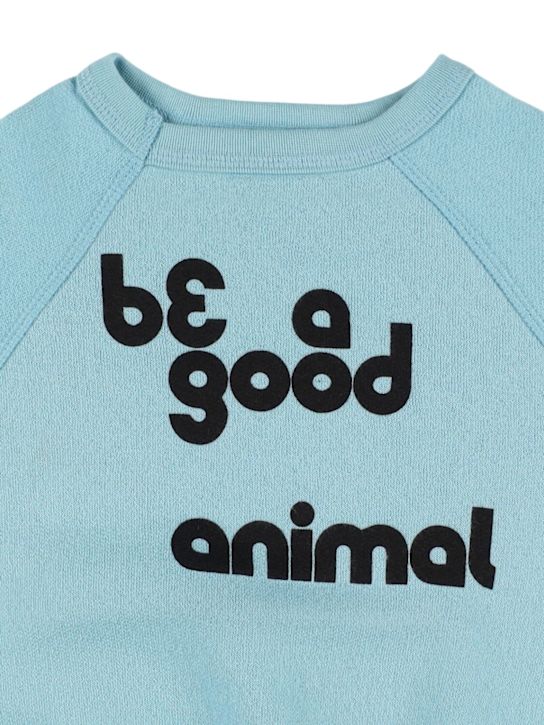 The Animals Observatory: Animal Shark コットンブレンドスウェットシャツ - kids-girls_1 | Luisa Via Roma