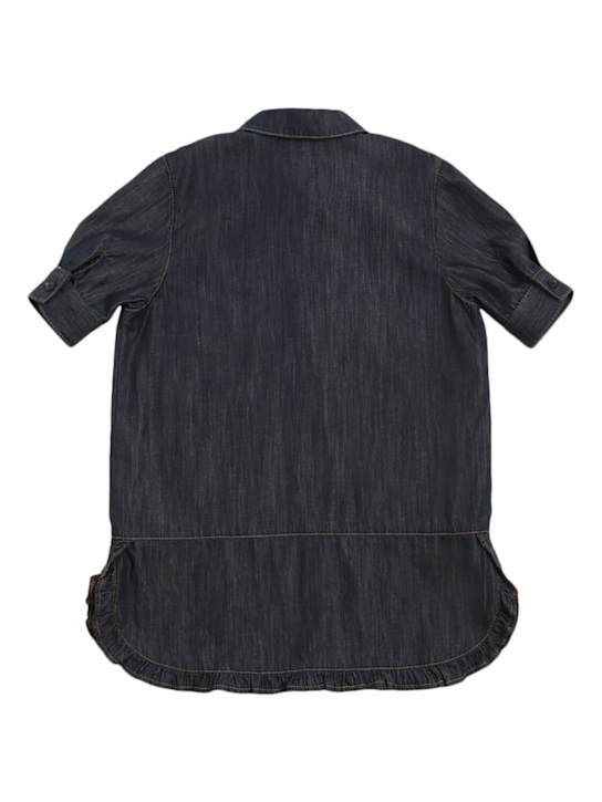 Cotton denim dress - Marni Junior - Girls  | Luisaviaroma