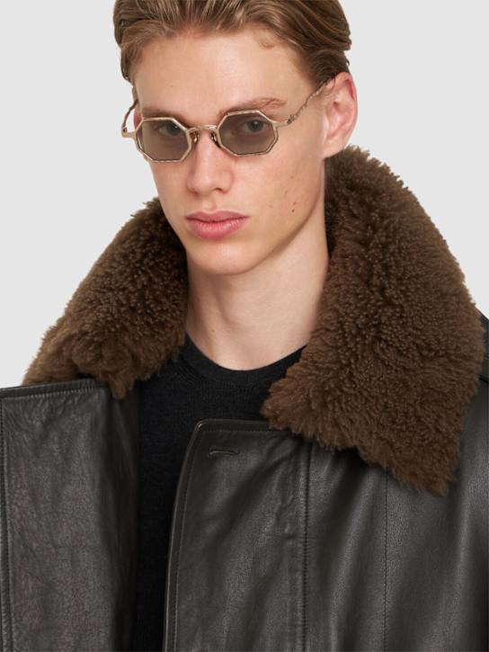 Kuboraum Berlin: Z19 Squared metal sunglasses - men_2 | Luisa Via Roma