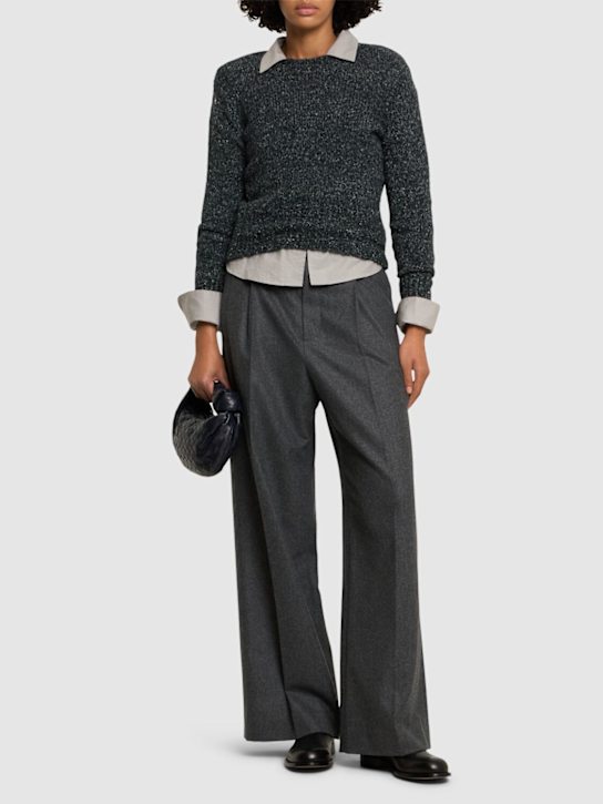 Isabel Marant: Kalo alpaca blend knit sweater - women_1 | Luisa Via Roma