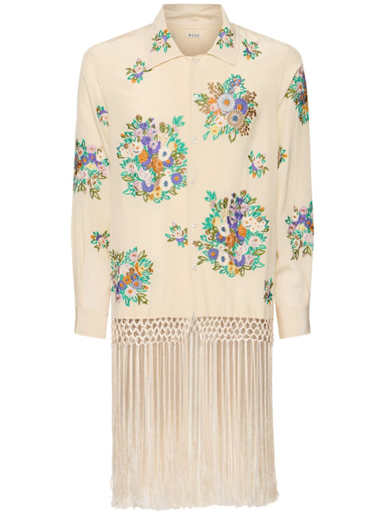 Bode: Flower Language long-sleeve shirt - men_0 | Luisa Via Roma