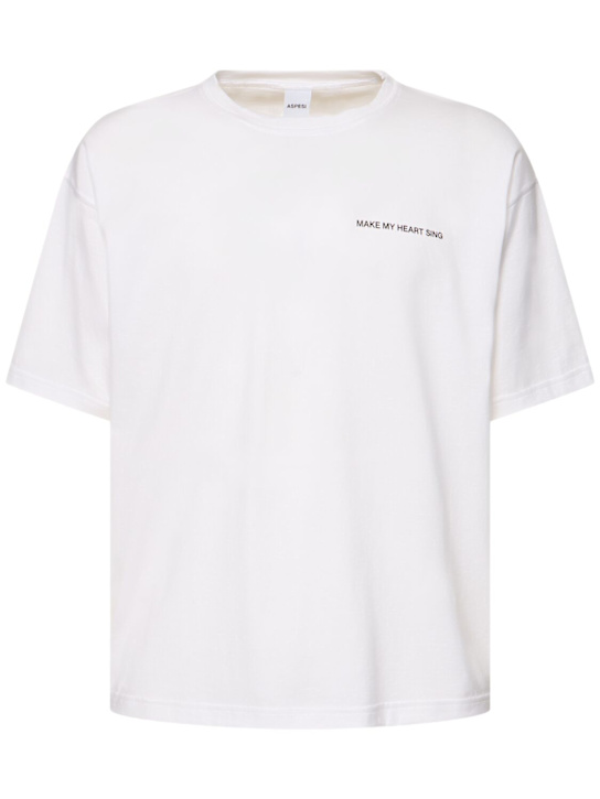 ASPESI: Make My Heart Sing t-shirt - men_0 | Luisa Via Roma