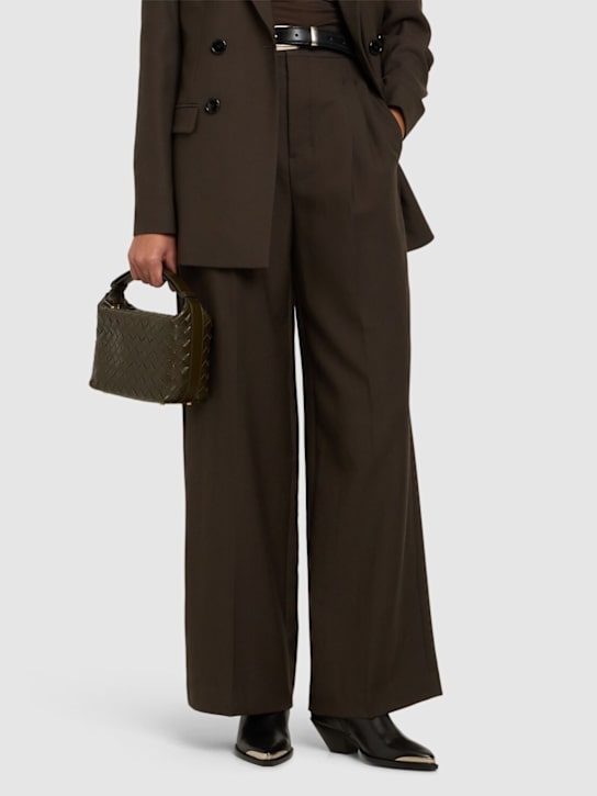 Isabel Marant: 40mm Adnae-ga leather ankle boots - women_1 | Luisa Via Roma