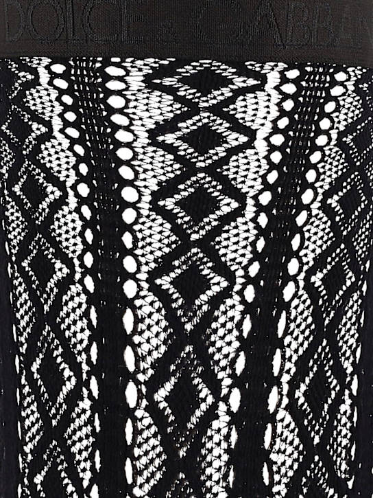 Lace tights