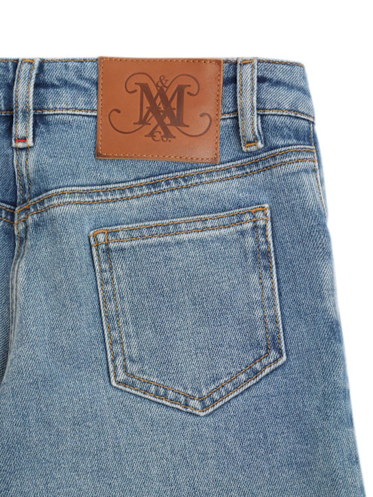 MAX&Co.: Jeans larghi cropped in denim - kids-girls_1 | Luisa Via Roma