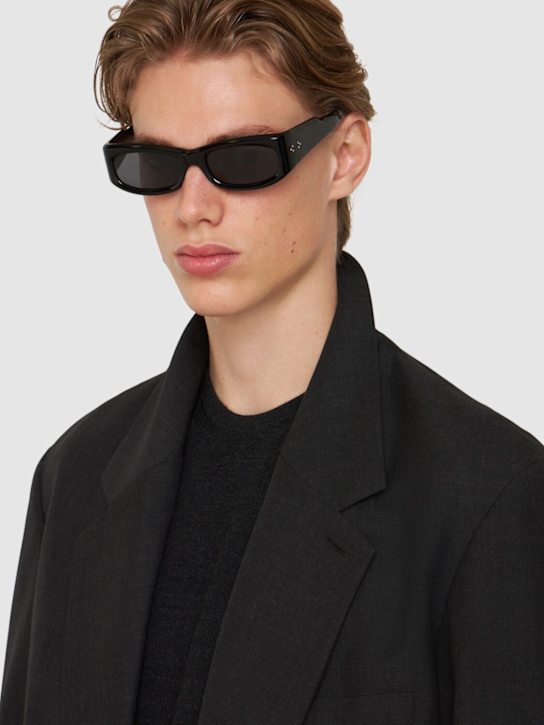 Port Tanger: Saudade II acetate sunglasses - Black - men_2 | Luisa Via Roma