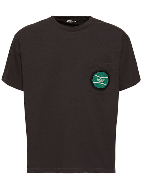 Bode: Game Point pocket t-shirt - men_0 | Luisa Via Roma