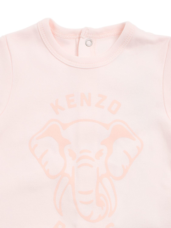 Kenzo Kids: Mütze, Latz and Strampler aus Baumwolle - kids-girls_1 | Luisa Via Roma