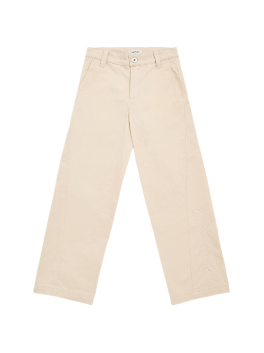 Lanvin: Hose aus Baumwolljerseymischung - kids-boys_0 | Luisa Via Roma