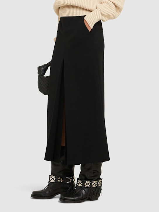 Isabel Marant: 40mm Ademe gaucho leather boots - women_1 | Luisa Via Roma