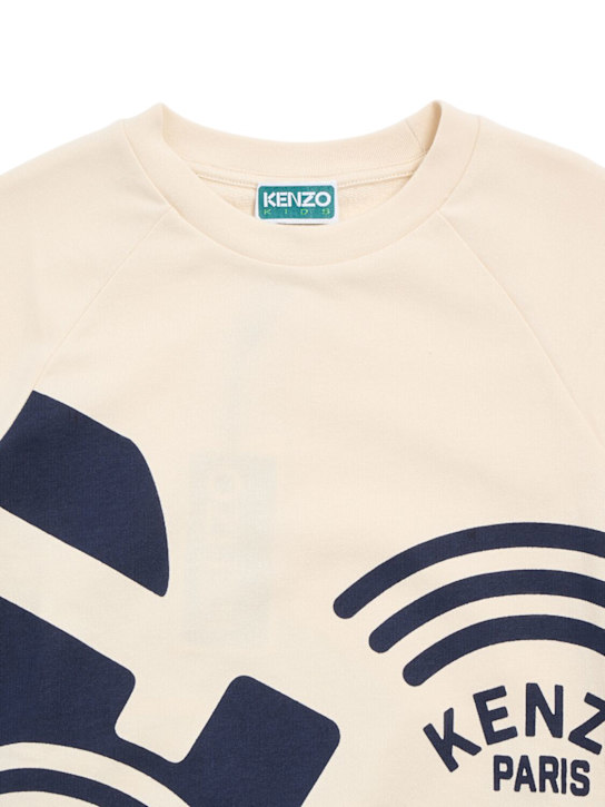 Kenzo Kids: コットンスウェットシャツ - kids-girls_1 | Luisa Via Roma