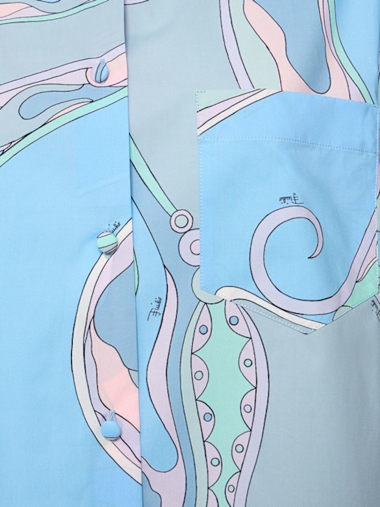Pucci: Orchid印花府绸衬衫 - women_4 | Luisa Via Roma