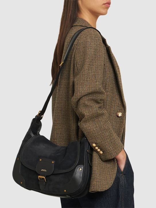 Isabel Marant: Sierra suede shoulder bag - women_1 | Luisa Via Roma