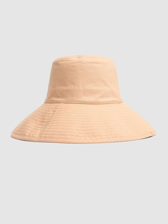 LACK OF COLOR: Holiday canvas bucket hat - Dusty Rose - women_3 | Luisa Via Roma