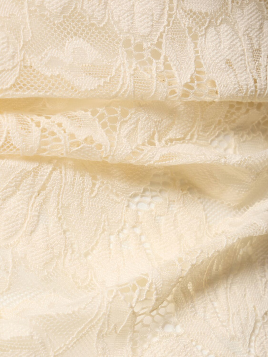 Off-the-shoulder lace top - Rabanne - Women  | Luisaviaroma