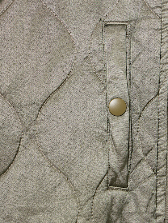 Mihara Yasuhiro: Giacca aviator vintage in misto cotone - Khaki - men_5 | Luisa Via Roma