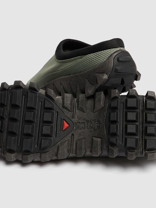 Salomon: Snowclog sneakers - Deep Lichen Gre - men_3 | Luisa Via Roma