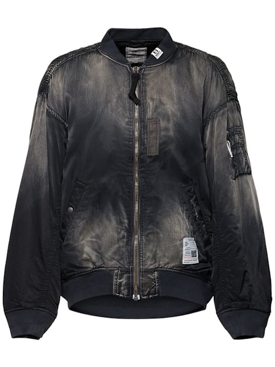 Mihara Yasuhiro: Vintage cotton blend aviator jacket - men_0 | Luisa Via Roma