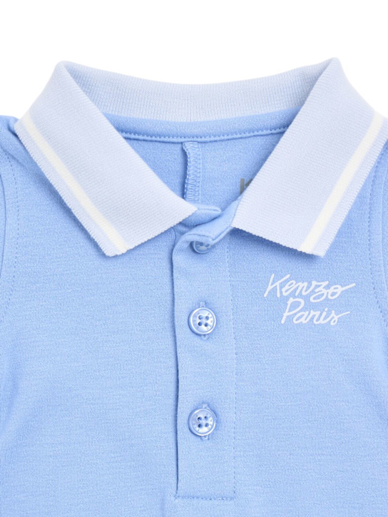 Kenzo Kids: Polo en jersey de coton - kids-boys_1 | Luisa Via Roma