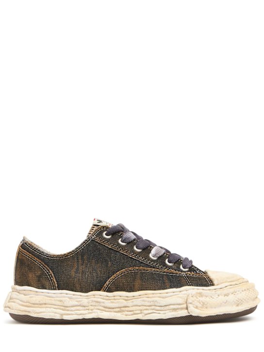 Mihara Yasuhiro: Petereson 23 Original Sole denim sneaker - men_0 | Luisa Via Roma