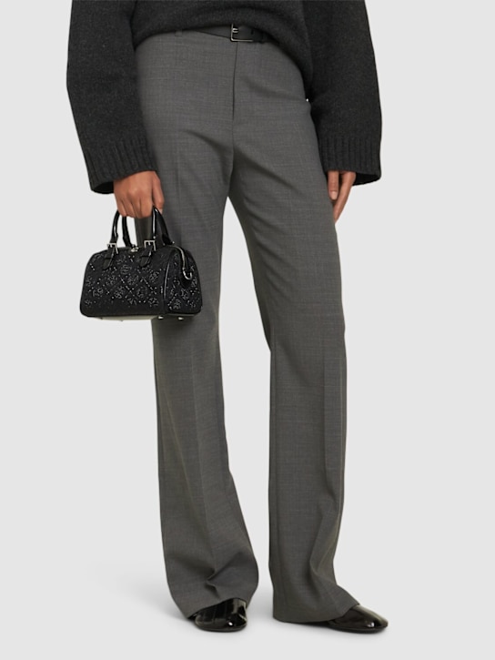 Tory Burch: T Monogram hotfix petite barrel bag - women_1 | Luisa Via Roma