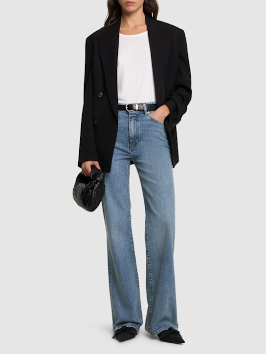 Frame: The arrow high rise straight jeans - women_1 | Luisa Via Roma