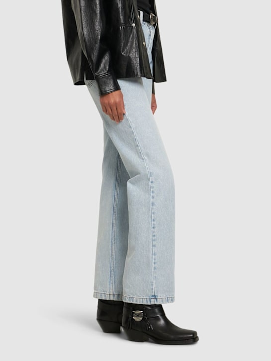 Isabel Marant: 40mm Akson gaucho leather boots - women_1 | Luisa Via Roma