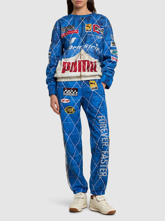 PUMA: A$AP Rocky quilted sweatpants - women_1 | Luisa Via Roma