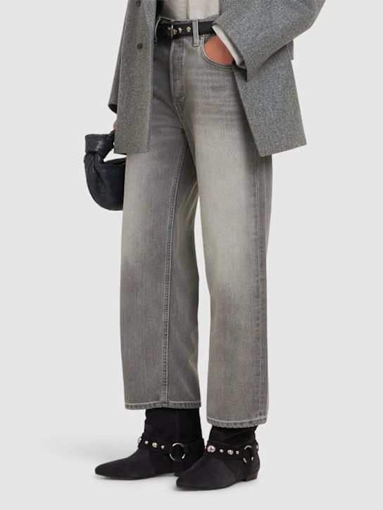 Isabel Marant: Stania-ga スエードアンクルブーツ 10mm - women_1 | Luisa Via Roma