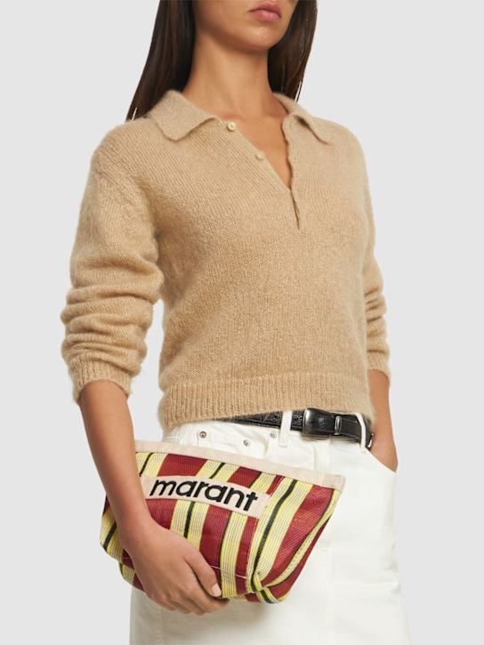 Isabel Marant: Powden nylon make-up bag - women_1 | Luisa Via Roma