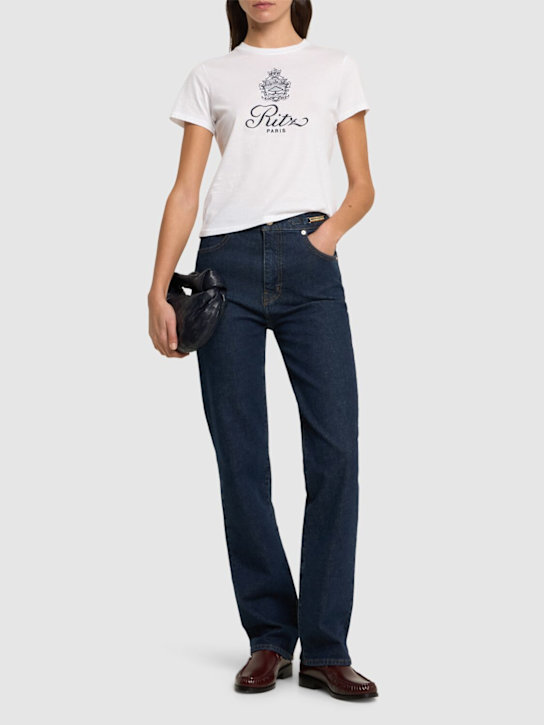 Frame: Ritz baby cotton jersey t-shirt - women_1 | Luisa Via Roma