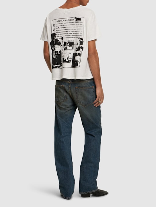 Enfants Riches Déprimés: A Public Apology cotton t-shirt - men_1 | Luisa Via Roma