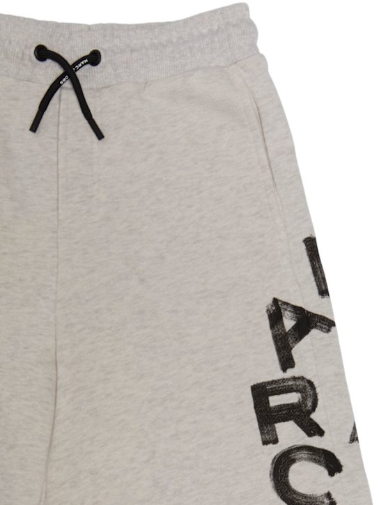 Marc Jacobs: 混棉法式毛圈织物短裤 - kids-boys_1 | Luisa Via Roma