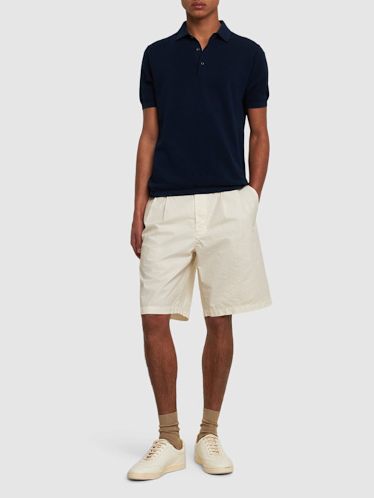 ASPESI: Mod. m062 piquet polo - Blue - men_1 | Luisa Via Roma