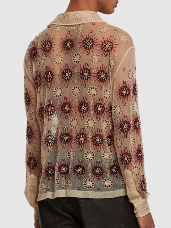 Bode: Solarium long-sleeve shirt - men_2 | Luisa Via Roma