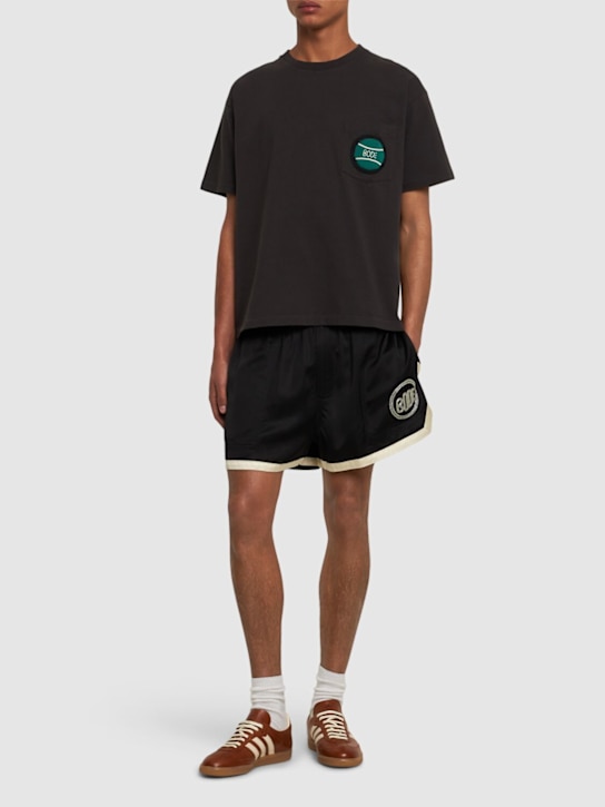 Bode: Game Point pocket t-shirt - men_1 | Luisa Via Roma