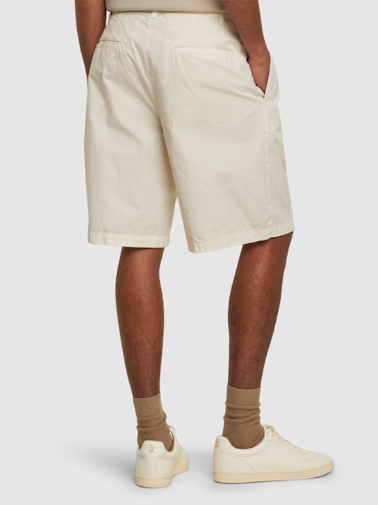 ASPESI: Cotton canvas Bermuda shorts - 85043 - men_2 | Luisa Via Roma