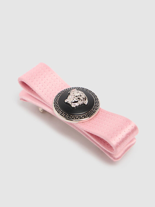 Versace: Gianni ribbon bow hair clip - women_1 | Luisa Via Roma