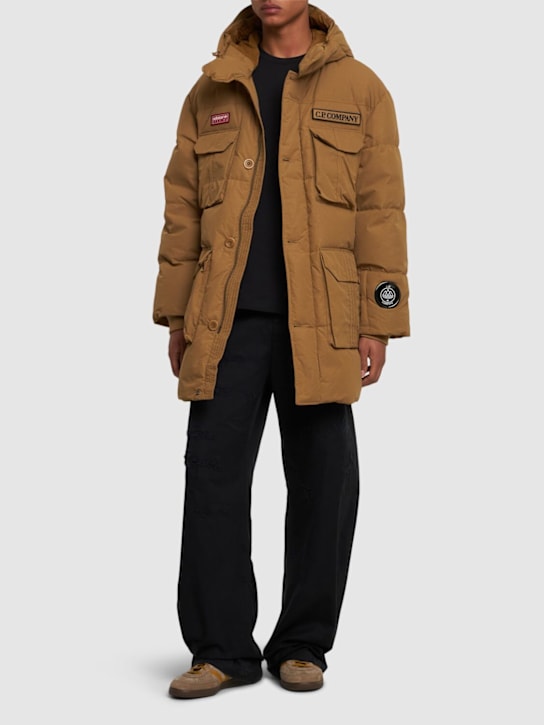 adidas Originals: C.P. Company Spezial puffer jacket - men_1 | Luisa Via Roma