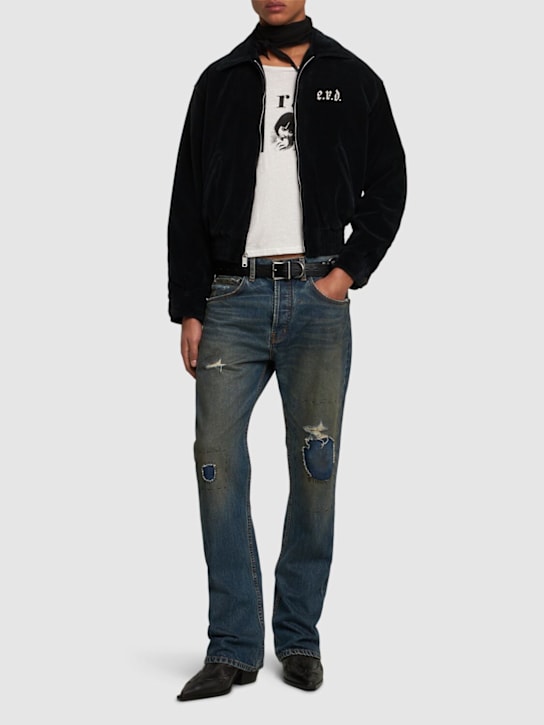 Enfants Riches Déprimés: Thrashed flared jeans - men_1 | Luisa Via Roma