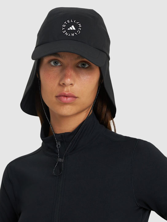 adidas By Stella McCartney: Rain cap w/ logo - women_1 | Luisa Via Roma