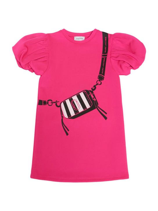 Marc Jacobs: Vestito stampato - Fucsia - kids-girls_0 | Luisa Via Roma