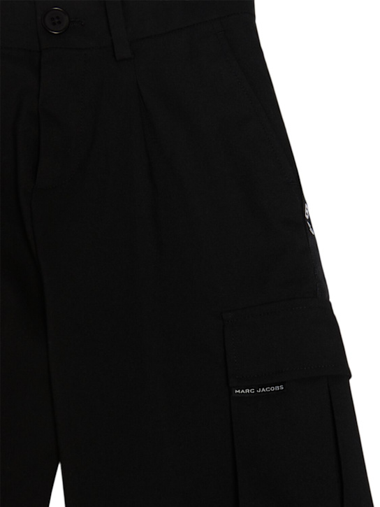 Marc Jacobs: Cargo pants - Black - kids-boys_1 | Luisa Via Roma