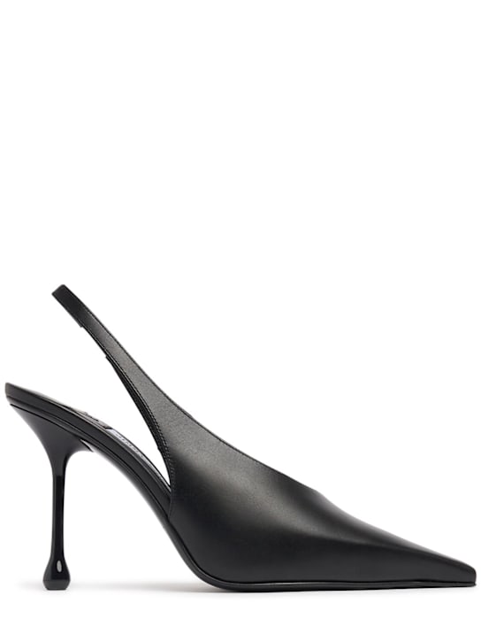 Jimmy Choo: 95mm Isa leather slingbacks - women_0 | Luisa Via Roma