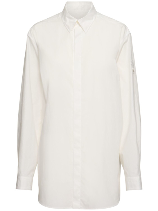 Moncler Genius: Moncler x Willow Smith cotton shirt - women_0 | Luisa Via Roma
