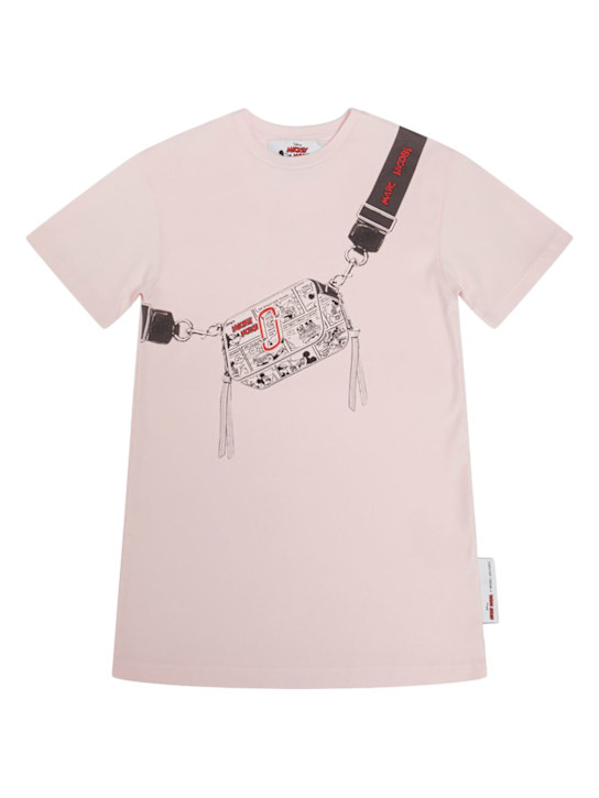 Marc Jacobs: Robe en jersey de coton imprimé - kids-girls_0 | Luisa Via Roma