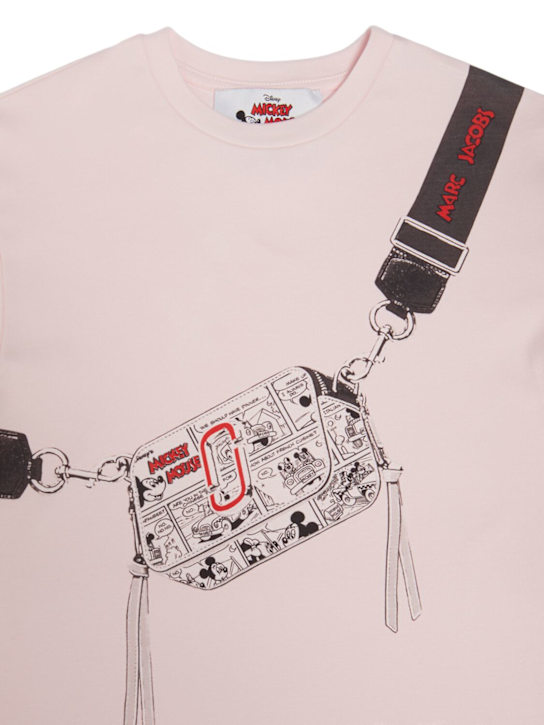 Marc Jacobs: Robe en jersey de coton imprimé - kids-girls_1 | Luisa Via Roma